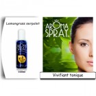 Aromaspray - Assainisseur d'atmosphère aux huiles essentielles - Lemongrass et de Serpolet - 100% pures et naturelles - 100 ml